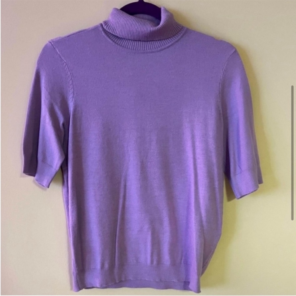 BOHME HOLLY RIBBED TOP IN LAVENDER